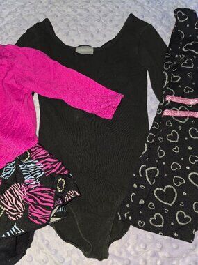 Girls Dance / Gymnastics Leotard Bundle – Size 6/7